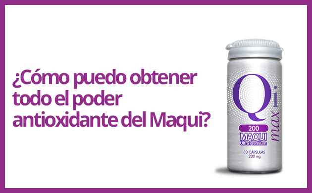 Como puedo obtener todo el poder antioxidante del maqui